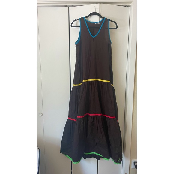 Vintage Long Fiesta Dress - Picture 1 of 2
